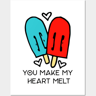 Make my Heart Melt Posters and Art